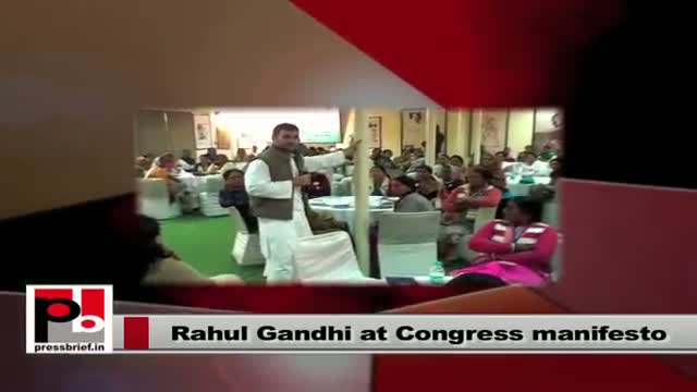 Watch Rahul Gandhi: 'India won't become superpower if women are not empowered' Video