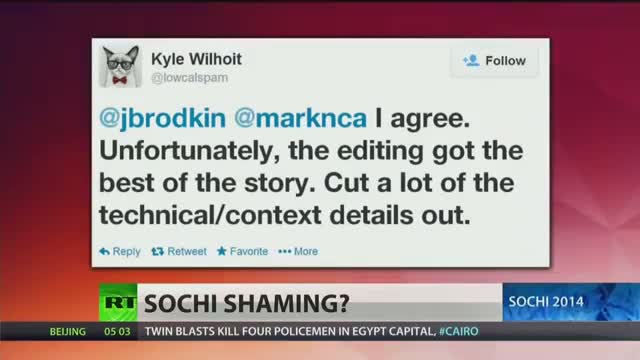 Watch Cyber security experts: NBC fabricated Sochi hacking story video Video