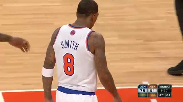 Watch NBA: JR Smith's Sweet Behind the Back Pass to Jeremy Tyler Video