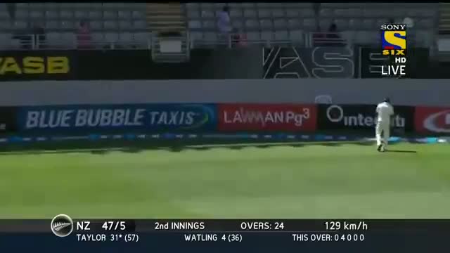 Watch India vs New Zealand all Sixes smashed out of the ground - Day 3 1st Test 2014 Video Video
