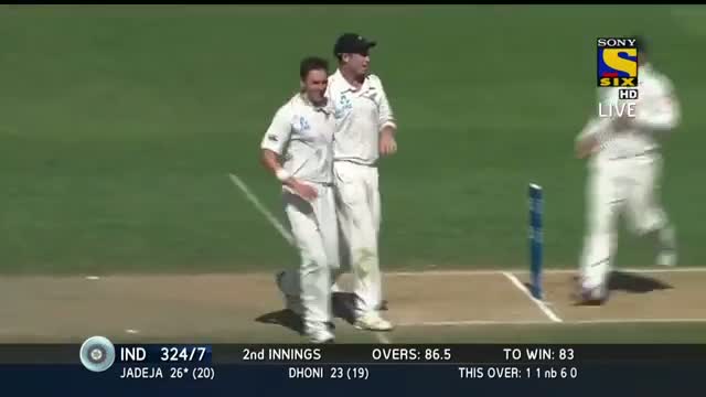 Watch Wickets - IND vs NZ 1st Test 2014 - Day 4 Video