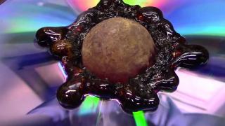 Watch Red Hot Nickel Ball vs. A Stack Of CDs Video
