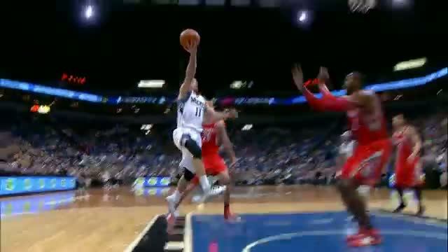 Watch NBA: Dwight Howard Swats JJ Barea's Shot into the Seats Video