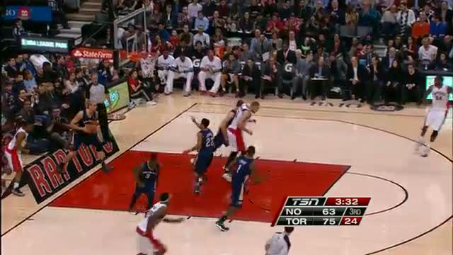 Watch NBA: Kyle Lowry's Double-Double Leads the Raptors over the Pelicans Video