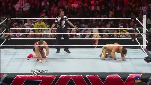 Watch Santino Marella vs. Fandango: WWE Raw, Feb. 10, 2014 Video