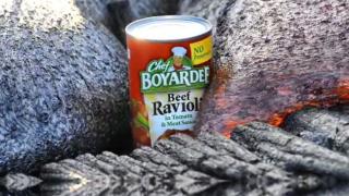 Watch Can Of Ravioli Vs Lava Video