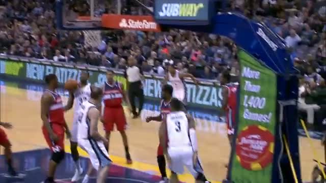 Watch NBA: James Johnson Slices into the Lane for the Reverse Jam! Video