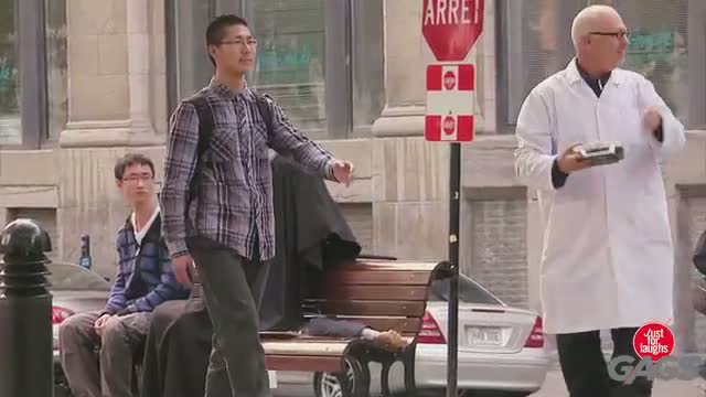 Watch Screwed Robot Scientist Prank - Gags 2014 Video