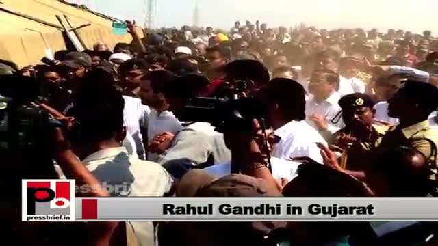Watch Rahul Gandhi: Gujarat does not have the government of poor people Video