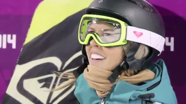 Watch Farrington Wins Gold in Snowboard Halfpipe Video