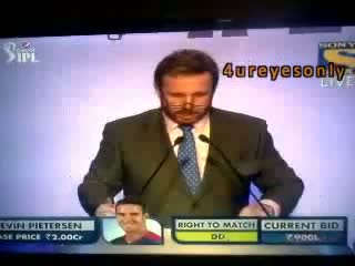 Watch IPL Auction 2014: Kevin Pietersen Auction Video Video