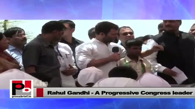 Watch Rahul Gandhi: "Every one of you should have an identity" Video