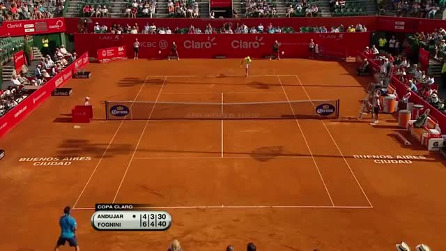 Watch Buenos Aires 2014 Fognini Andujar Video Video
