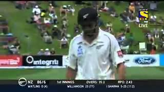 Watch India vs NZ 2nd Test 2014 Day 1 Full Highlights Video