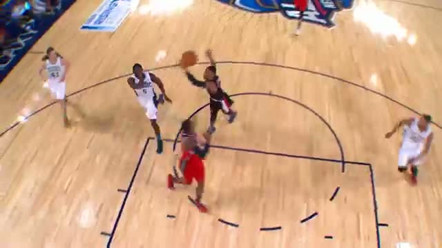 Watch NBA: All Angles: Anthony Davis Block and Dunk Video