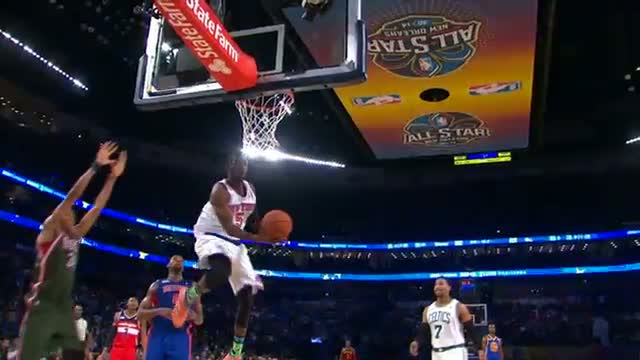 Watch NBA: Tim Hardaway Jr's 360 Reverse Layup Video