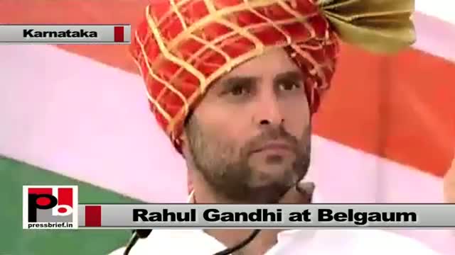 Watch Rahul Gandhi launches Congress' LS poll campaign in Karnataka from Belgaum Video