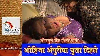 Watch Hot Bhojpuri Holi Song "Ohija Anguriya Ghusa Dihale" By Guddu Rangila Video