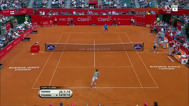 Watch David Ferrer Vs Fabio Fognini Copa Claro (Buenos Aires) 2014 Final HD Video