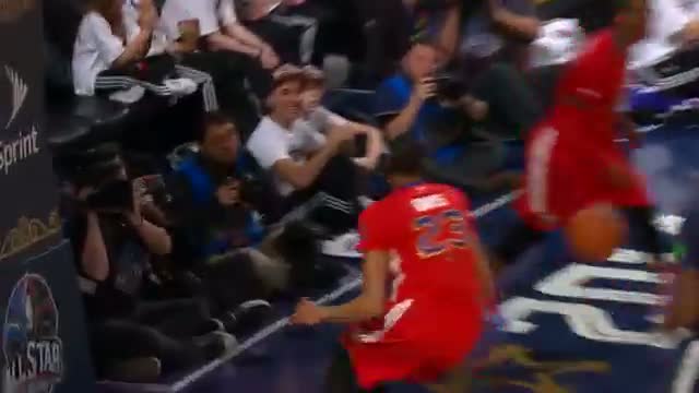 Watch NBA: Anthony Davis Drops a Duo of Nice Alley-Oop Finishes Video
