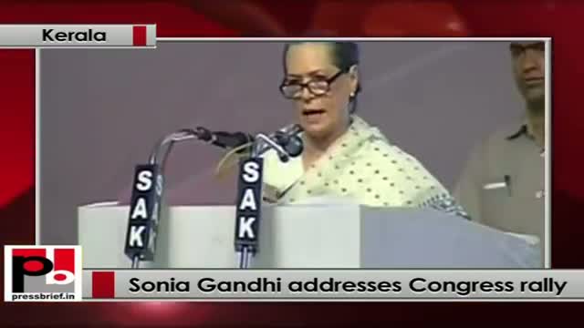 Watch Sonia Gandhi: Congress party has stood for 128 years for its idea of India Video