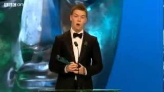 Watch Will Poulter wins Bafta film awards 2014 Will Poulter acceptance speech video Video