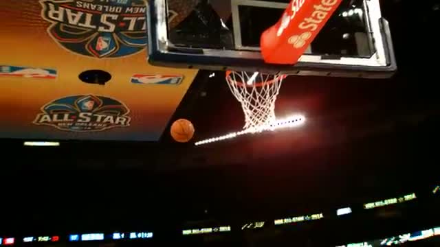 Watch NBA Phantom: LeBron James Incredible Reverse Windmill Alley-Oop Video