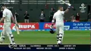 Watch Brendon McCullum 302 vs India (Wellington 2014) Video Video