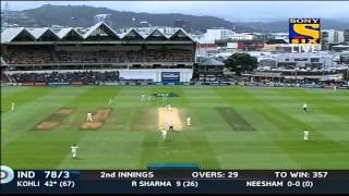 Watch India 2nd Innings Boundries - IND vs NZ 2nd Test 2014 HD Video
