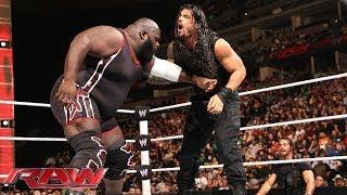 Watch Mark Henry vs. Roman Reigns: WWE Raw, Feb. 17, 2014 Video
