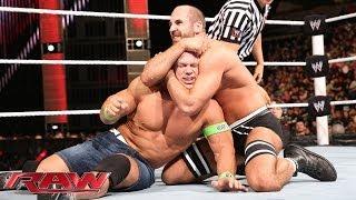 Watch John Cena vs. Cesaro: WWE Raw, Feb. 17, 2014 Video