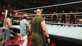 Watch The Wyatt Family and The Shield come face-to-face: WWE Raw, Feb. 17, 2014 Video
