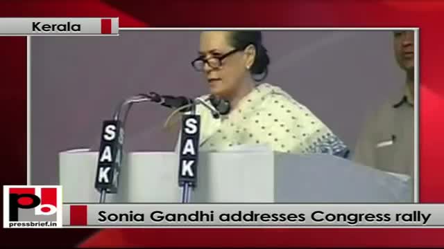Watch Sonia Gandhi: BJP is stalling the parliament, not letting important bills passed Video