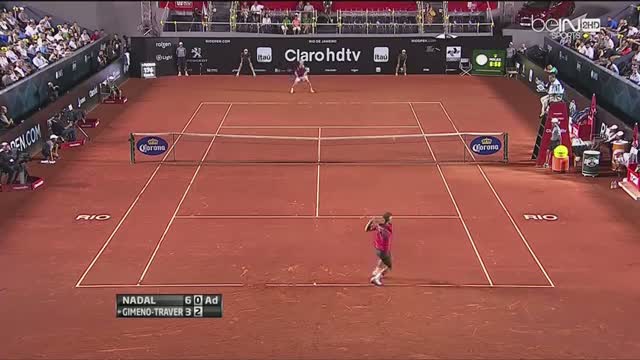 Watch Nadal vs Gimeno-Traver, Rio Open 2014 (1/16 Finale), Highlights HD - 1st Round - 18/02/14 Video