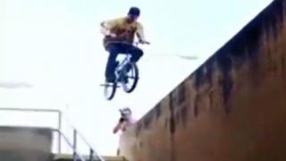 Watch Painful BMX Rail Crash Video
