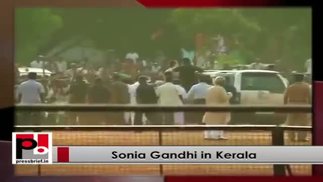 Watch Sonia Gandhi: Congress ideology binds people together, while BJP divides society Video