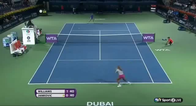 Watch Serena Williams vs Jelena Jankovic (WTA Dubai 2014) Video Video