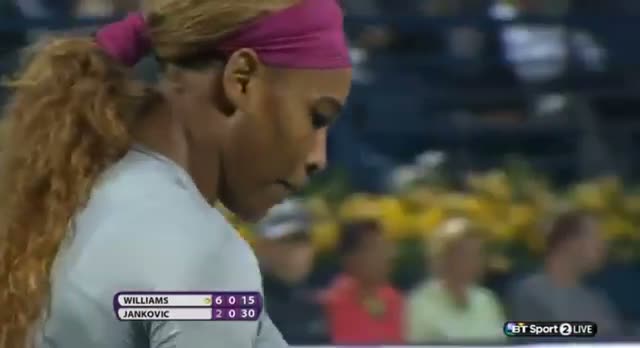 Watch Serena Williams vs Jelena Jankovic (WTA Dubai 2014) Part 3 Video
