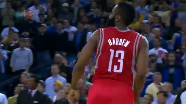 Watch NBA: James Harden's CLUTCH Step-Back Jumper in Oakland Video