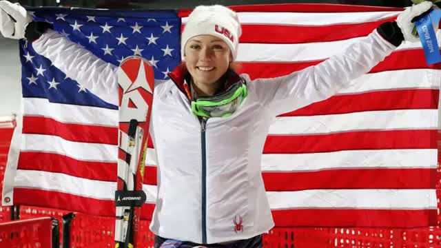 Watch Mikaela Shiffrin skill a golden combination video Video
