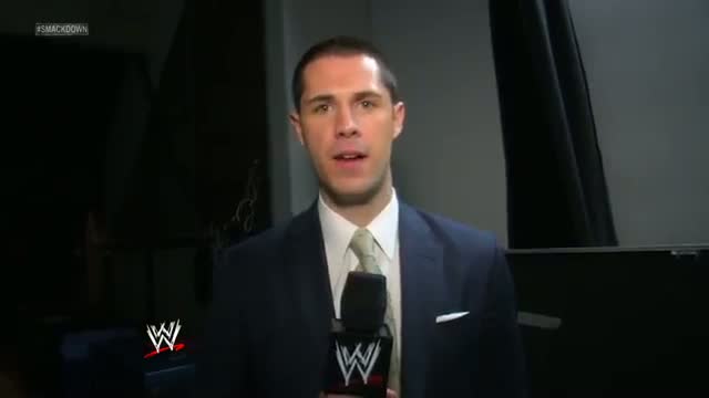 Watch Titus O'Neil doesn't want to talk - WWE SmackDown Fallout - February 21, 2014 Video
