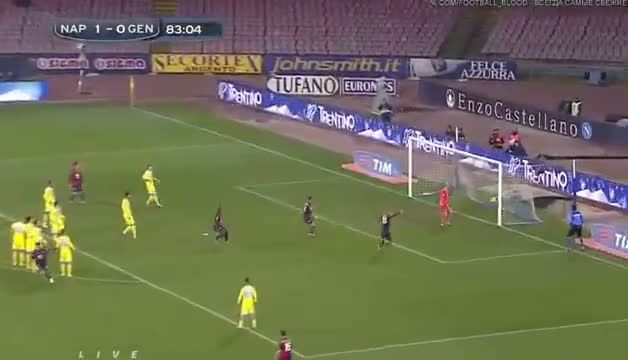 Watch Napoli vs Genoa 1-1 - TUTTI GOL & HIGHLIGHTS - Series A - 24.02.2014 Video Video