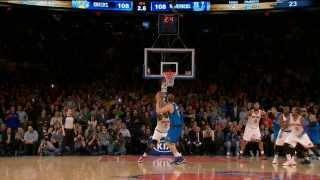 Watch NBA: Dirk Nowitzki Rattles in the Buzzer Beater to Beat the Knicks! Video