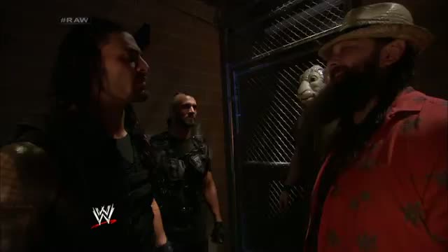 Watch The Shield comes face-to-face with The Wyatt Family: WWE Raw, Feb. 24, 2014 Video