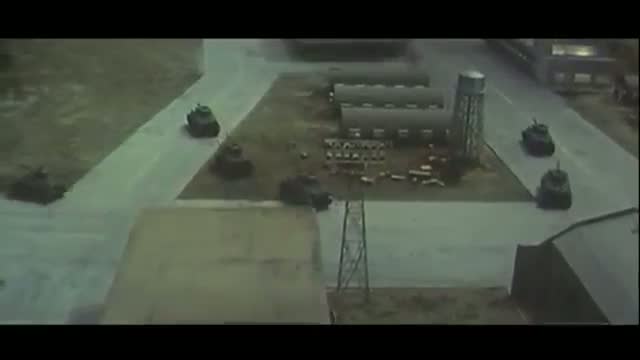 Watch King Kong vs. Godzilla: Godzilla Destroys an Army Base Video