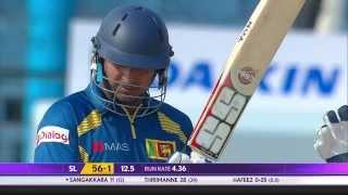Watch Kumar Sangakkara scores 12000 ODI runs for Sri Lanka (Asia Cup 2014 - 1st ODI, Pak vs SL) Video