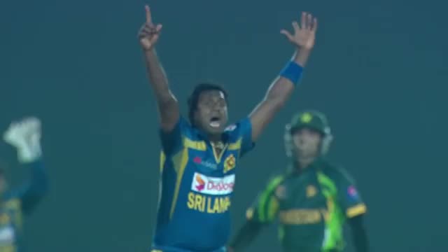 Watch Pakistan vs Sri Lanka: 1st ODI, Wickets Highlights (Asia Cup 2014) Video