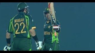 Watch Umar Akmal makes eighteenth ODI fifty (Asia Cup 2014 - 1st ODI, Pak vs SL) Video