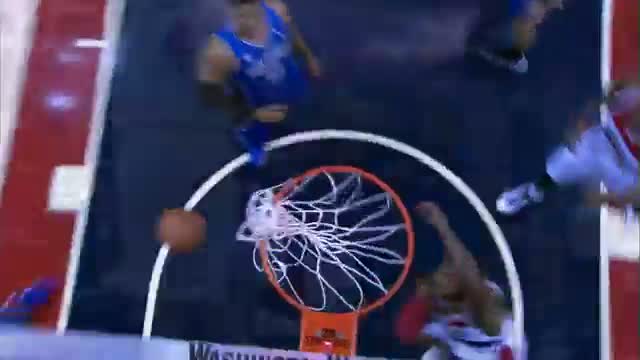 Watch NBA: John Wall Crosses Over and Explodes on the Rim Video