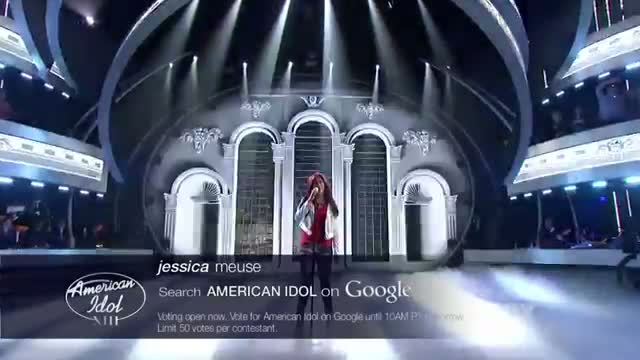Watch American Idol 2014 - Jessica Meuse 'The Crow and The Butterfly' Video